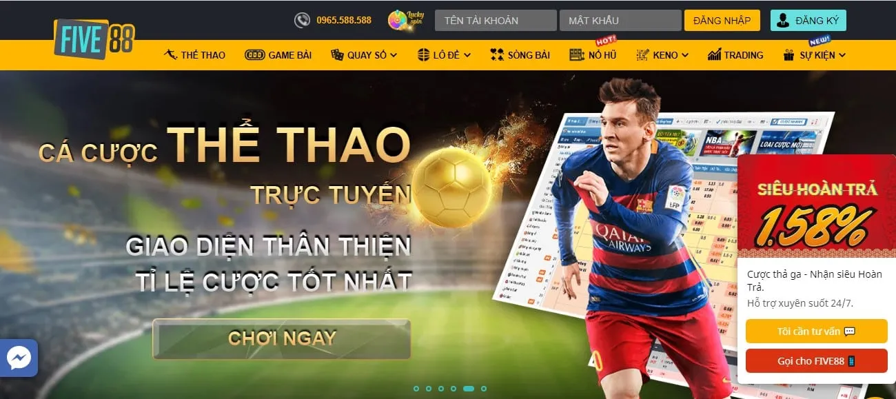 Các quy định quan trọng về miễn trừ trách nhiệm tại Five88.show