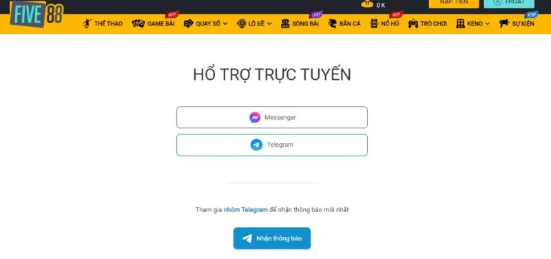 Một số lưu ý khi liên hệ Five88 cho người mới nhanh nhất