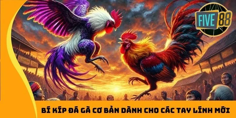 Bí kíp đá gà cơ bản dành cho các tay lính mới