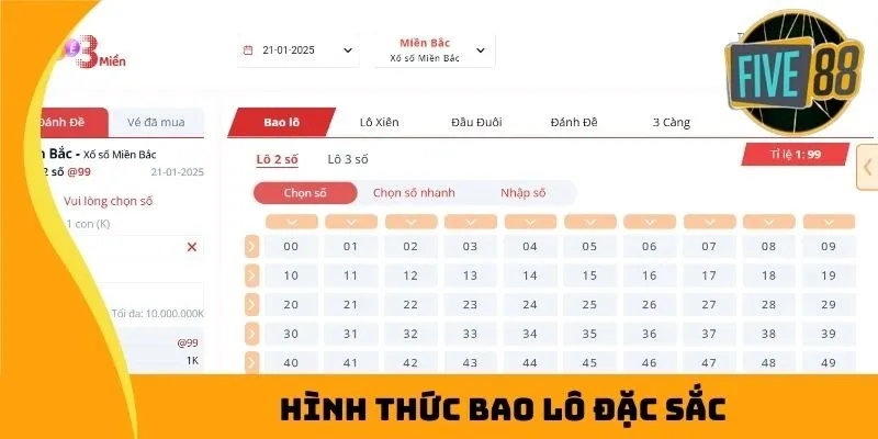 Hình thức bao lô đặc sắc